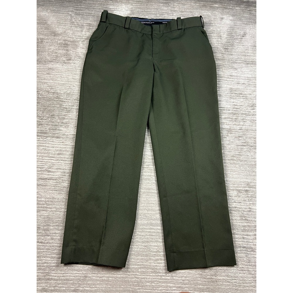 Horace Small Pants Mens 44 Olive Green Sentry Trousers Uniform Straight HS24772